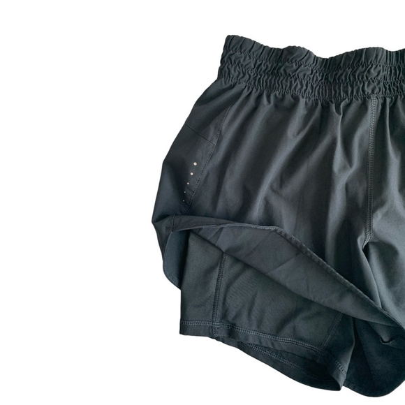 Women’s Shorts AVIA Women's Compression Waist Run Shorts Black Athletic Shorts - Picture 4 of 7